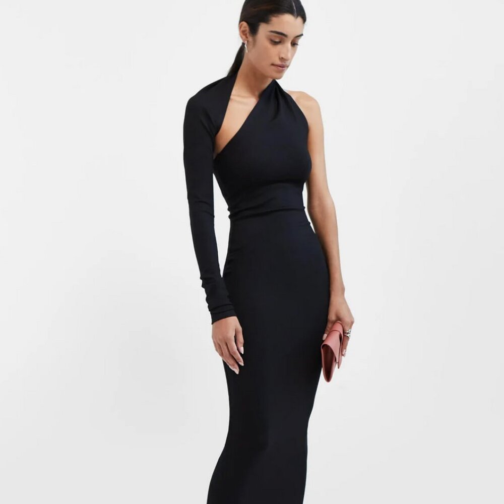 Marcella Manhattan One Shoulder Gown